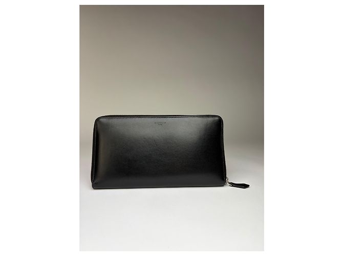 Vintage Givenchy Bambi Print Leather Bifold Wallet 2013 Black - view 2