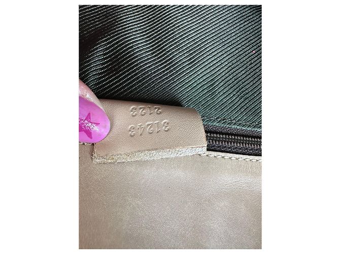 Bolso Tote Vintage Gucci GG Supreme Canvas Frida Giannini Era Beige Brown - vista 5