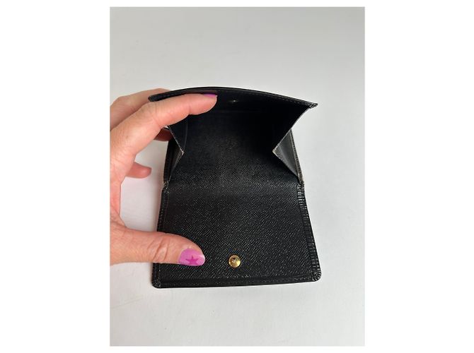 Vintage Louis Vuitton Epi Leather Bifold Wallet Black - view 3