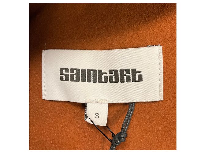 Autre Marque Giacca in camoscio vintage Charlee Saint Art Bronze Marrone - vista 4