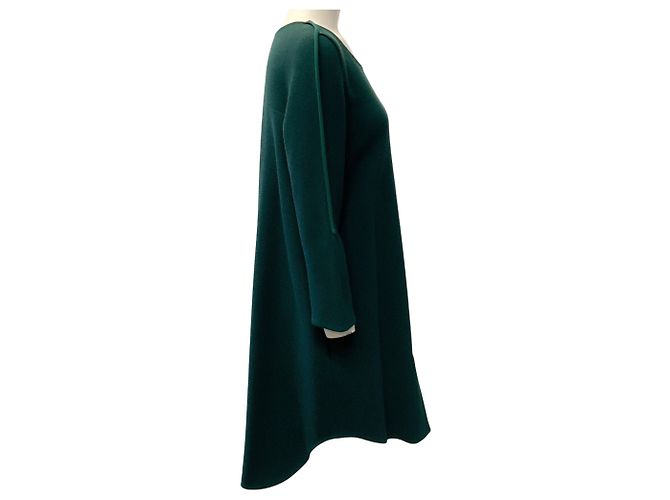 3.1 Phillip Lim Shift-Kleid aus grüner Wolle - Ansicht 2
