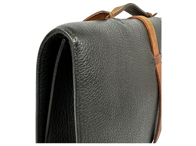 Hermès Borsa Business Hermes Etriviere Document Case Nero - vista 17