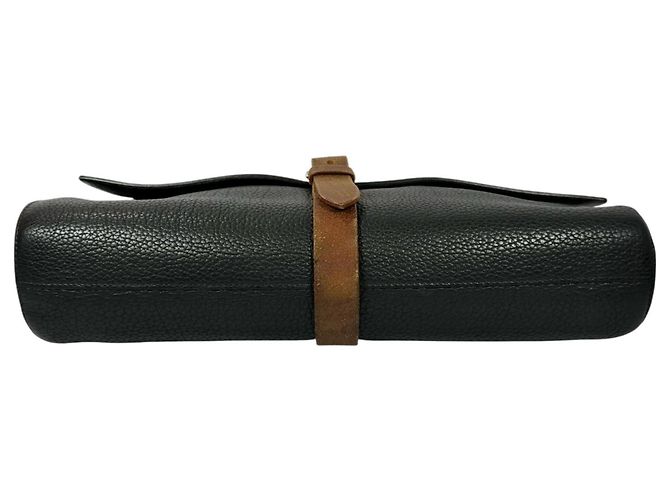Hermès Borsa Business Hermes Etriviere Document Case Nero - vista 4