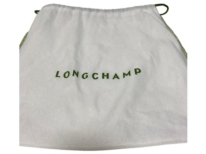 Borsa a tracolla Longchamp Epure XS Bucket Bianco Blu navy - vista 15