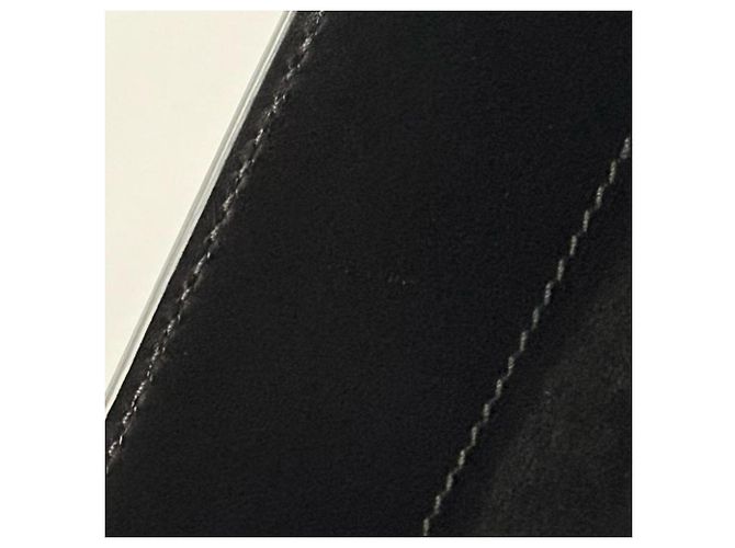 Autre Marque SAINT LAURENT LE 37 Mini 2-Way Bucket Bag aus Lammleder Schwarz - Ansicht 9