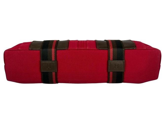 Hermès Bolso Hermes para mujer Castaño Negro Roja - vista 4