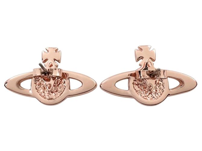 Pendientes Vivienne Westwood Mini Bas Relief Rosa - vista 3