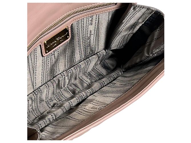 Borsa a tracolla Salvatore Ferragamo Vara Ribbon Rosa - vista 11