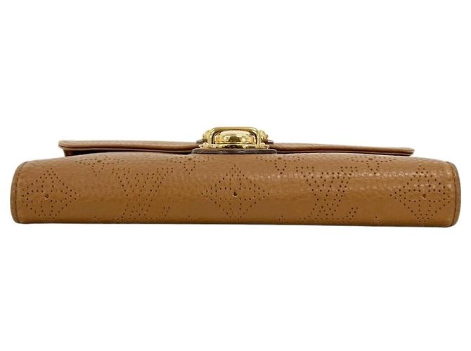 Louis Vuitton Portefeuille Amelia Mahina Long Wallet Beige - vista 4
