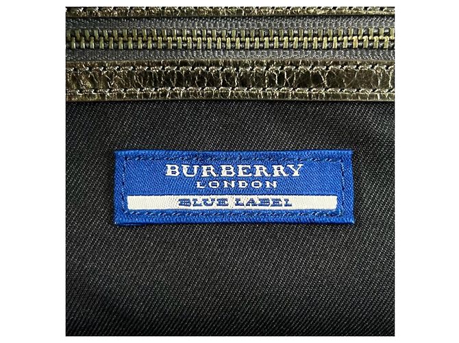 Borsa Tote Burberry da Donna Marrone Argento - vista 14