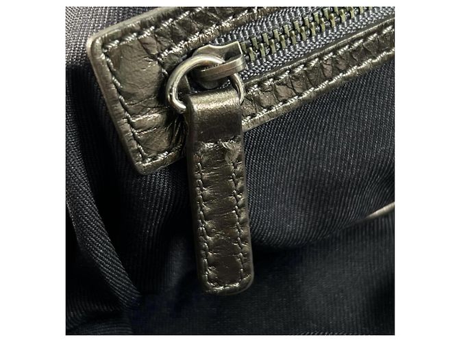 Borsa Tote Burberry da Donna Marrone Argento - vista 18