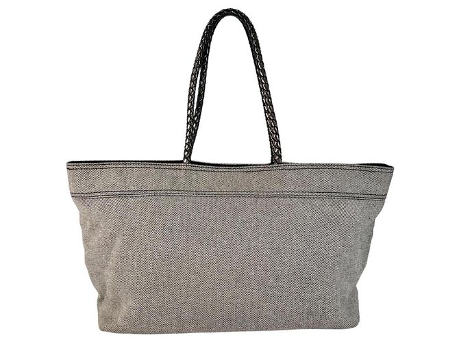 Borsa Tote Burberry da Donna Marrone Argento - vista 2