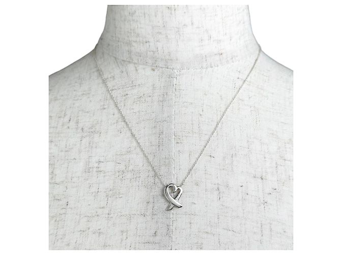 Autre Marque Collana Tiffany Loving Heart di Paloma Picasso Argento - vista 3
