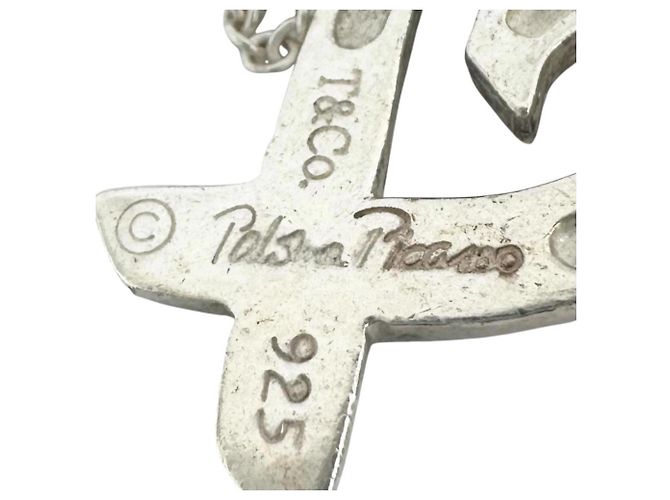 Autre Marque Collana Tiffany Loving Heart di Paloma Picasso Argento - vista 7