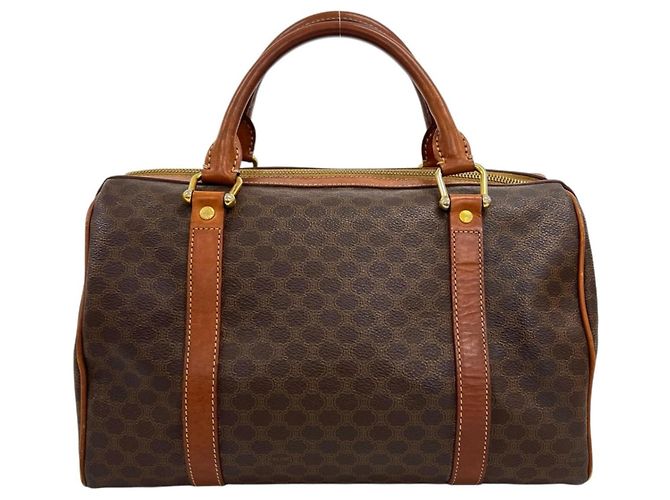 Céline Sac à main Celine Macadam Boston Bag Marron - vue 2
