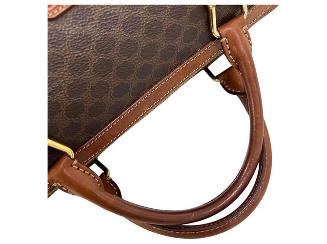 Céline Sac à main Celine Macadam Boston Bag Marron - vue 6