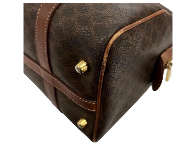 Céline Sac à main Celine Macadam Boston Bag Marron - vue 8