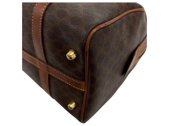 Céline Sac à main Celine Macadam Boston Bag Marron - vue 9