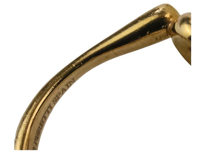 Autre Marque Tiffany & Co. Open Heart Ring aus 18K Gold und Diamanten Golden - Ansicht 12