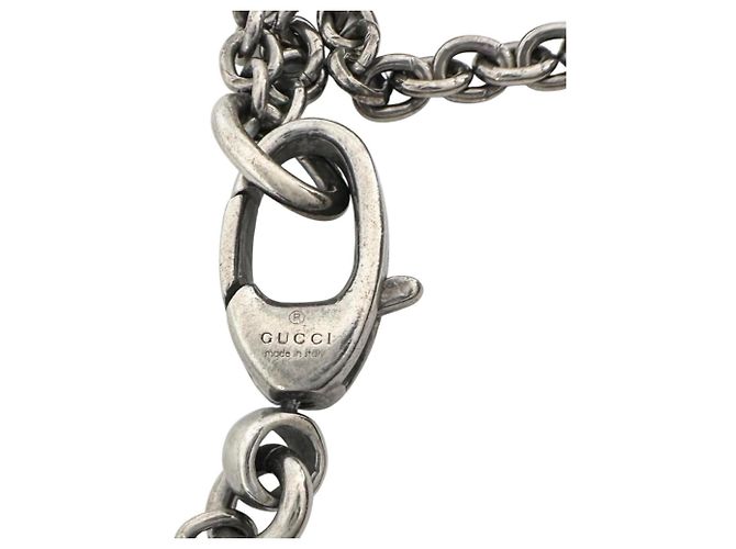 Colar GUCCI Cabeça de Gato em Silver Prata - vista 5
