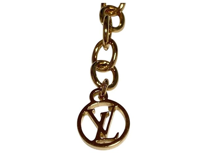 Collar con colgante de oro Louis Vuitton Dorado - vista 3