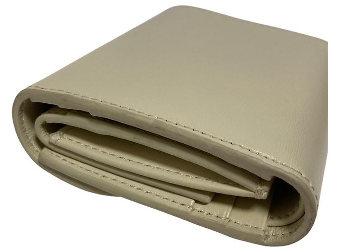 Céline Carteira de aba Small Triomphe Celine Cru - vista 15