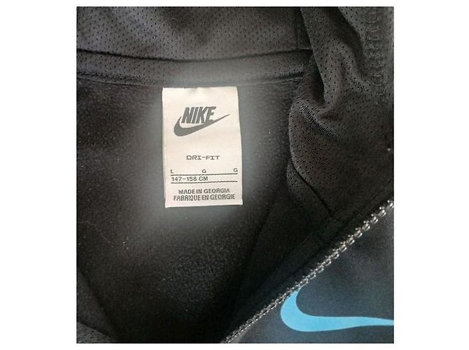 Giacca con cappuccio Nike Sportswear Repeat per bambini Nero - vista 3