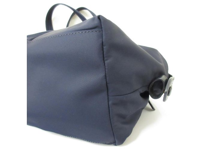 Anya Hindmarch Inflight Schultertasche Marineblau - Ansicht 4