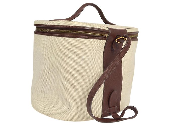 Hermès Hermes Acapulco Vanity Toile with Leather Beige - Ansicht 2