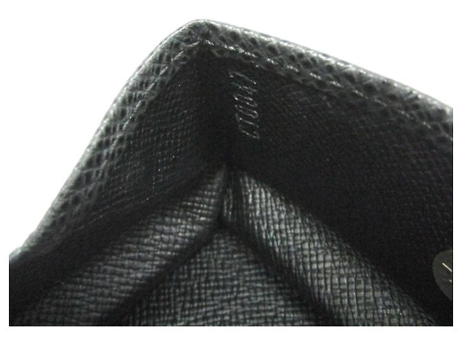 Louis Vuitton Porte Monnaie Boite Leather Black - view 5