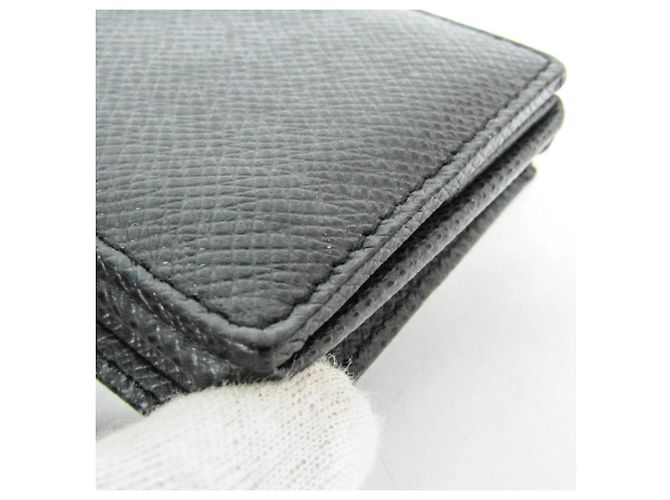 Louis Vuitton Porte Monnaie Boite Leather Black - view 7