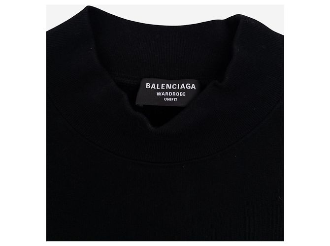 Balenciaga Paris Racing Arrow Pullover Schwarz - Ansicht 5