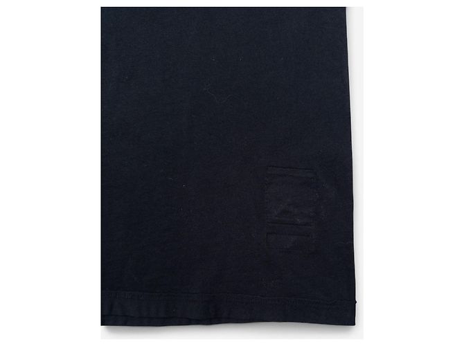 Rick Owens DRKSDHW SS20 ‘Tecuatl’ Cropped Short Level T-Shirt Preto - vista 3