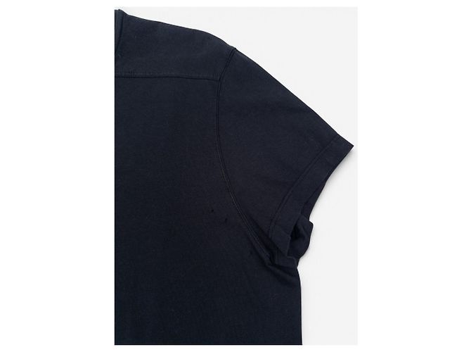 Rick Owens DRKSDHW SS20 ‘Tecuatl’ Cropped Short Level T-Shirt Preto - vista 4