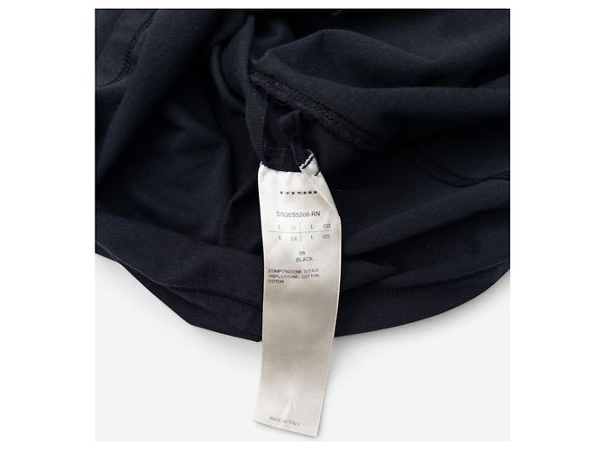 Rick Owens DRKSDHW SS20 ‘Tecuatl’ Cropped Short Level T-Shirt Preto - vista 6