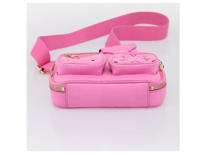 Louis Vuitton Utility Monogram Canvas Pink - view 5