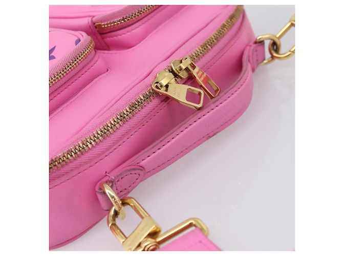 Louis Vuitton Utility Monogram Canvas Pink - view 7