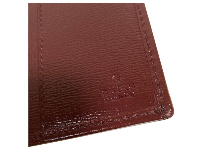 Gucci GG Supreme Kartenetui Rot Beige - Ansicht 7