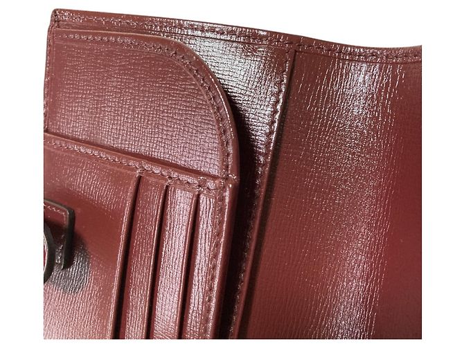 Gucci GG Supreme Kartenetui Rot Beige - Ansicht 9
