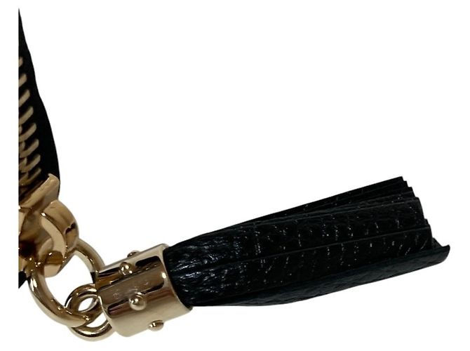 Monedero de piel GUCCI Soho Interlocking G Negro - vista 5