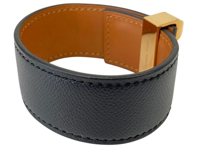 Hermès HERMES Collier de Chien Charm Armband Schwarz - Ansicht 2