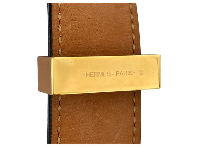 Hermès HERMES Collier de Chien Charm Armband Schwarz - Ansicht 6
