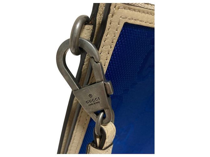 GUCCI Off The Grid Clutch Blau - Ansicht 10