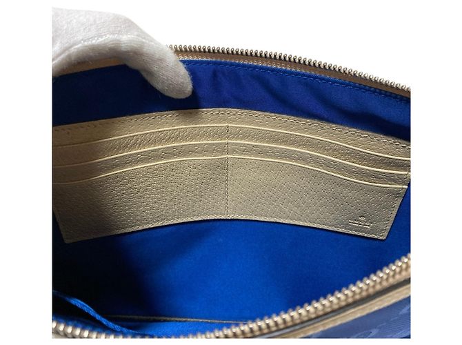 GUCCI Off The Grid Clutch Blau - Ansicht 12