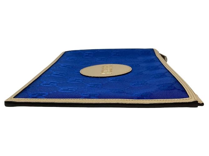 GUCCI Off The Grid Clutch Blau - Ansicht 2