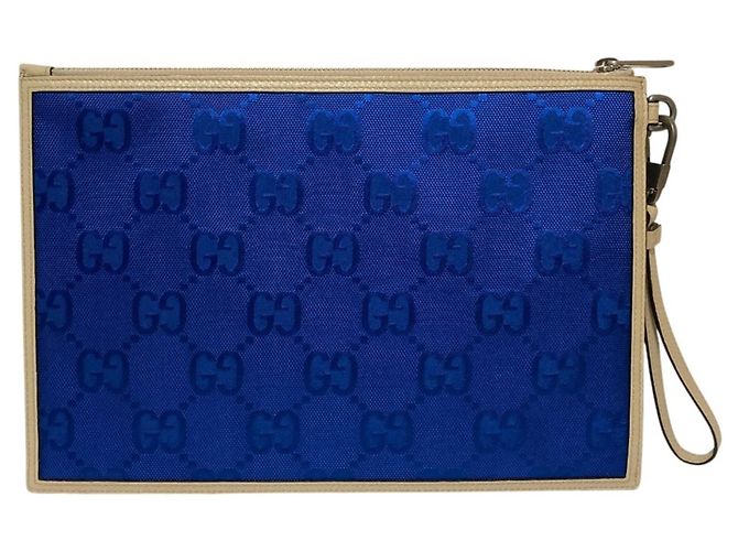 GUCCI Off The Grid Clutch Blau - Ansicht 3