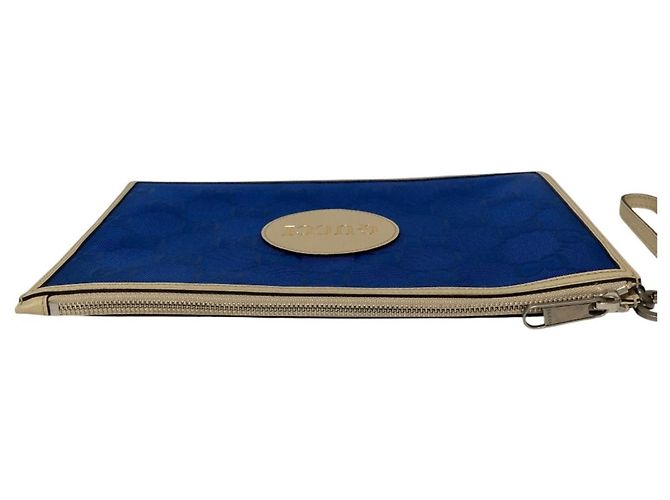 GUCCI Off The Grid Clutch Blau - Ansicht 4