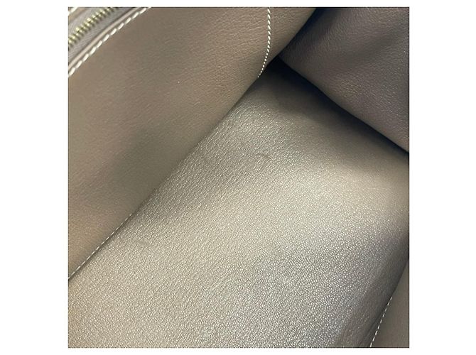 Hermès Bolsa Hermes Birkin 30 em Etoupe Gray Cinza Taupe - vista 14