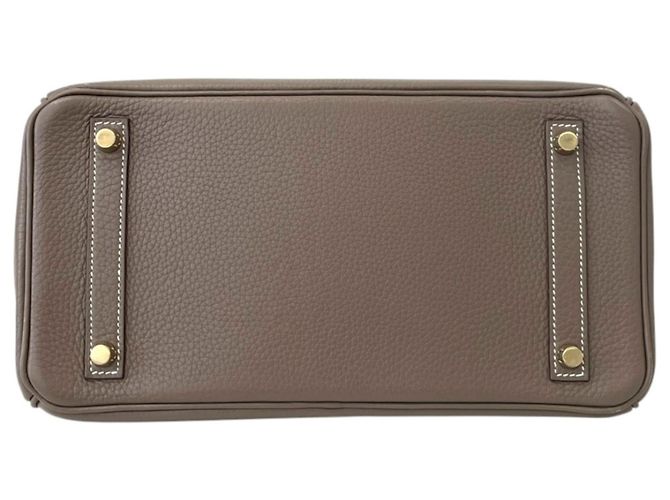 Hermès Bolsa Hermes Birkin 30 em Etoupe Gray Cinza Taupe - vista 6
