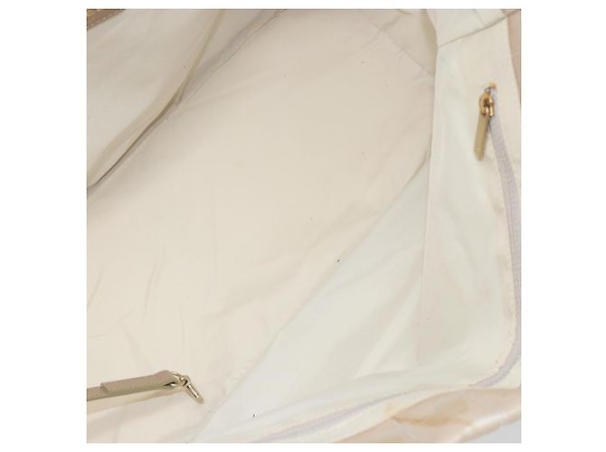 Chanel Travel Line Nylon Small Bege - vista 5